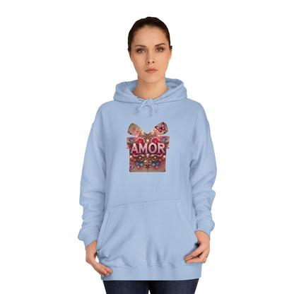 Women- College Hoodie-Amor