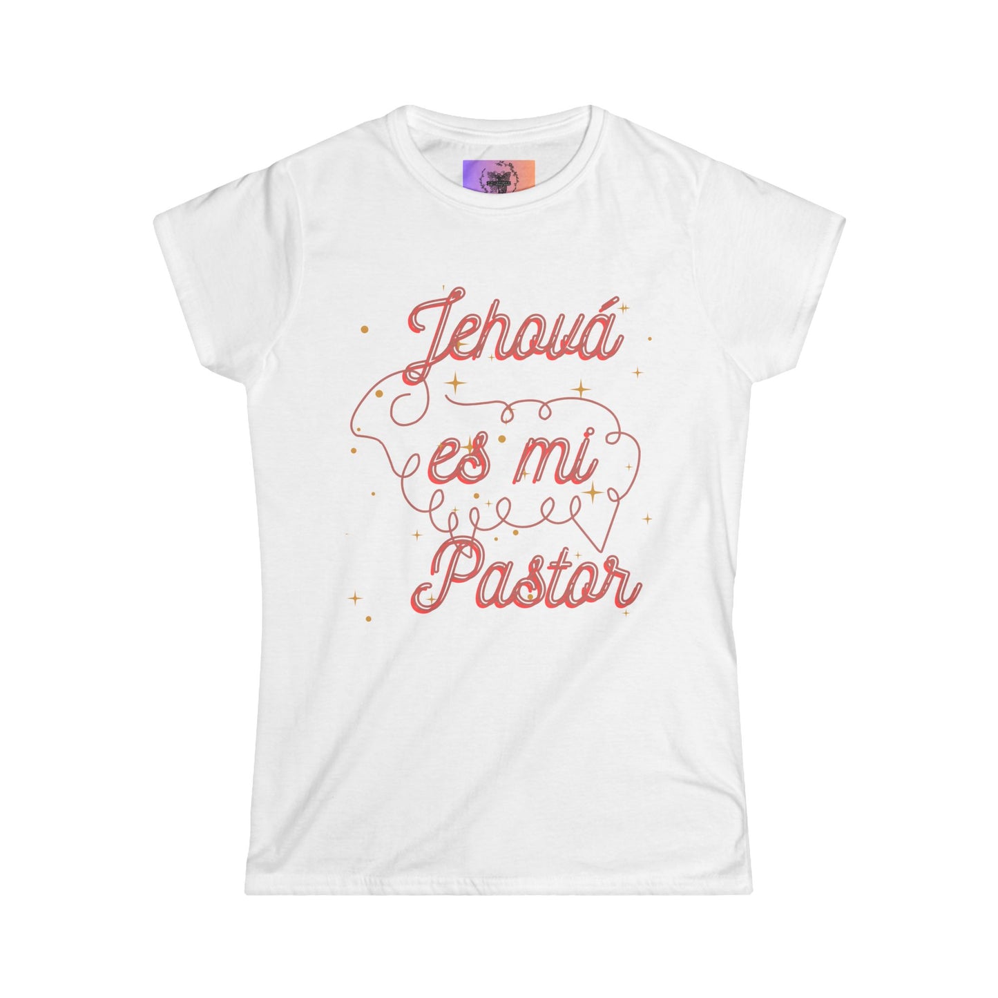 Women's Softstyle Tee-- Jehova Es Mi Pastor