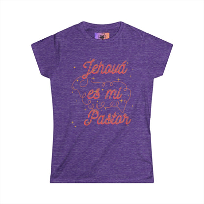 Women's Softstyle Tee-- Jehova Es Mi Pastor