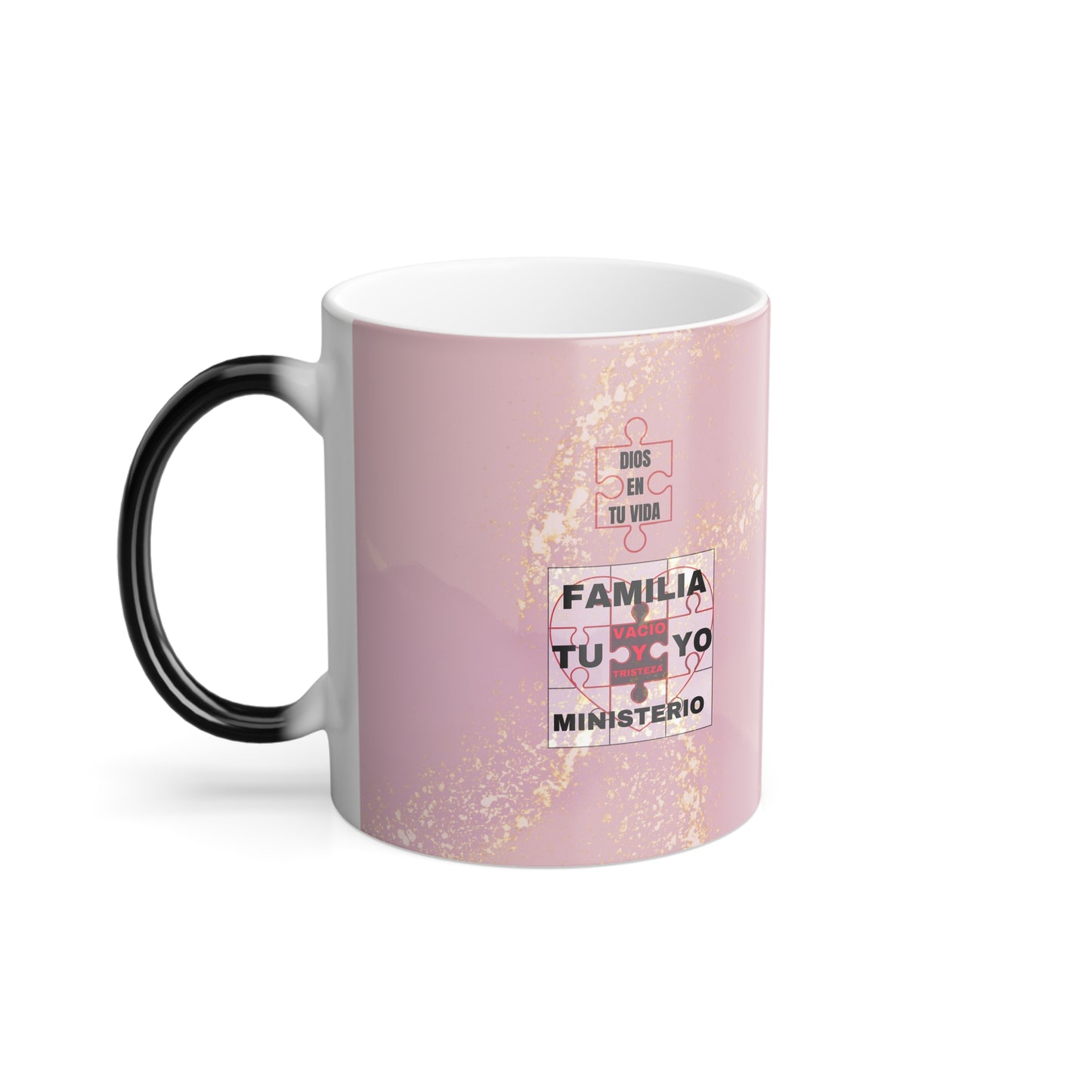 Dios En Tu Vida-Color Morphing Mug, 11oz